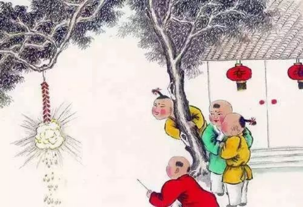 除夕-鞭炮煙花