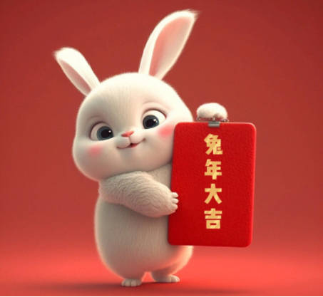 春節(jié)-兔年大吉