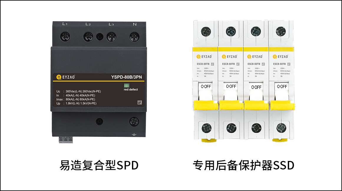 SPD低壓防雷浪涌保護器型號規(guī)格參數(shù)選擇-后備保護器配合